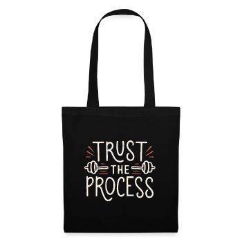 Trust the process gym - Tote Bag - black - Front