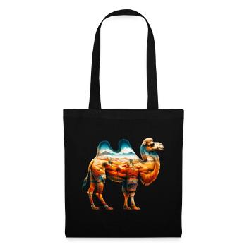 Chameau - Sac en tissu - noir - Devant