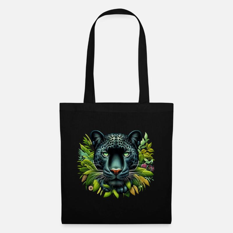 Panther - Stoffbeutel - Schwarz