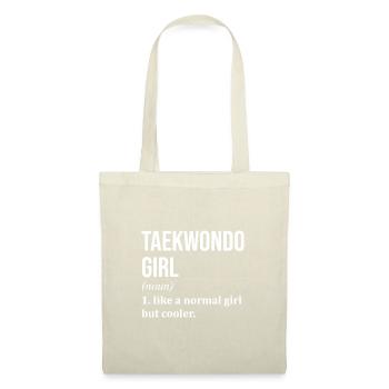 Taekwondo - Stoffbeutel - Natur - Vorne