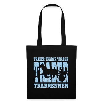 Des trotteurs en route vers le but - Sac en tissu - noir - Devant