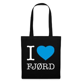 I LOVE FJORD - Tote Bag - black - Front