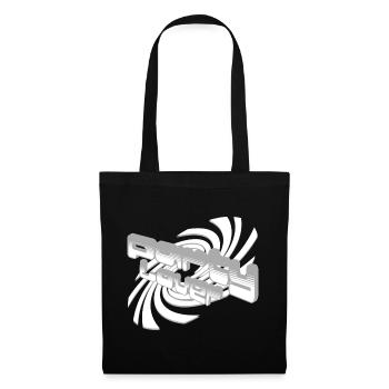 3D Sound Waves Font Design - Tote Bag - black - Front