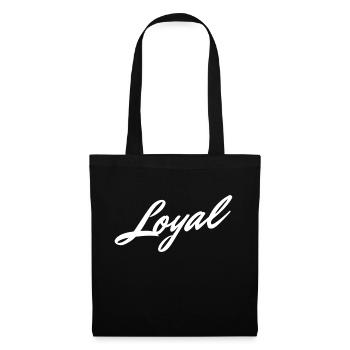 Loyauté loyale - Sac en tissu - noir - Devant