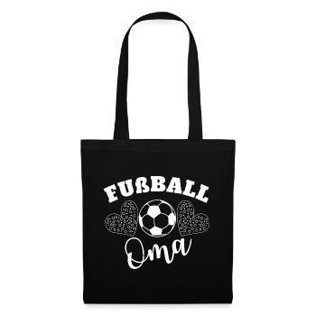 Soccer Granny Heart Design - Tote Bag - black - Front