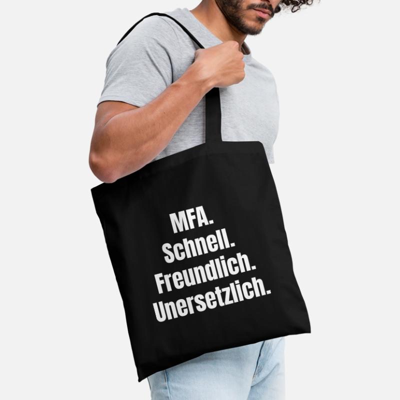 MFA: Fast, friendly, irreplaceable Tote Bag