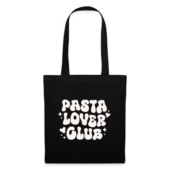 Club des amateurs de pâtes - Sac en tissu - noir - Devant