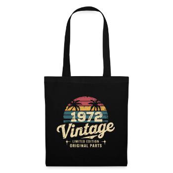 Großartig seit 1972 Geburtstagsgeschenk 1972 - Stoffbeutel - Schwarz - Vorne