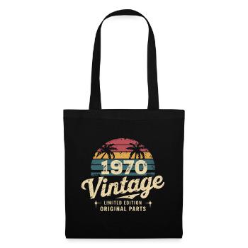 Großartiges Geburtstagsgeschenk der 1970er Jahre 1970er Jahre - Stoffbeutel - Schwarz - Vorne
