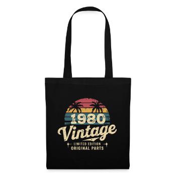 Génial depuis 1980 cadeau anniversaire 1980 - Sac en tissu - noir - Devant