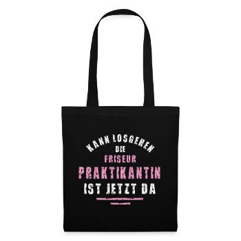 Hairdressing intern, thank you for your internship at the hair salon - Tote Bag - black - Front