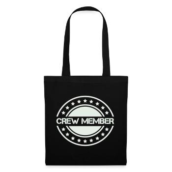 membre d’équipage - Sac en tissu - noir - Devant