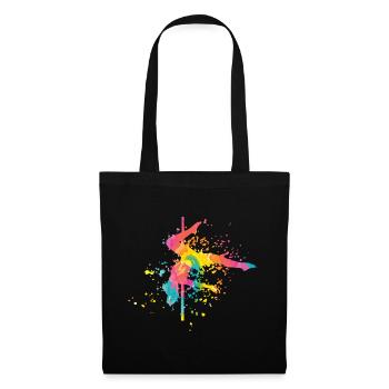 Pole Dance Bar Fitness Femmes Pole Danse - Sac en tissu - noir - Devant