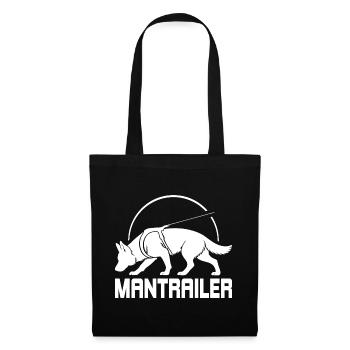 Berger allemand MANTRAILER Chiens de recherche Chiens - Sac en tissu - noir - Devant