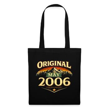 20th Birthday Gift Original May 2006 - Tote Bag - black - Front