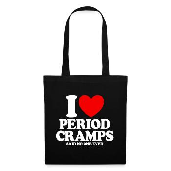 Today is one of those days with menstrual pain – funny - Tote Bag - black - Front