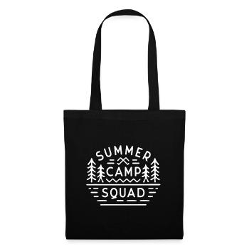 Summer camp squad camping group matching  - Tote Bag - black - Front