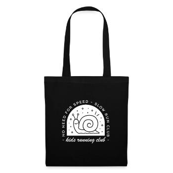 Club d’enfants groupe de course pour enfants - Sac en tissu - noir - Devant
