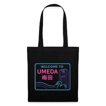 Welcome to Umeda - Sac en tissu - noir - Devant