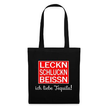 Tequila - Stoffbeutel - Schwarz - Vorne