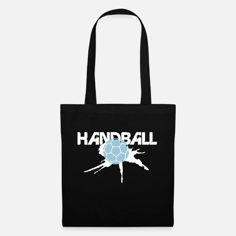 Handball Sport - Stoffbeutel - Schwarz