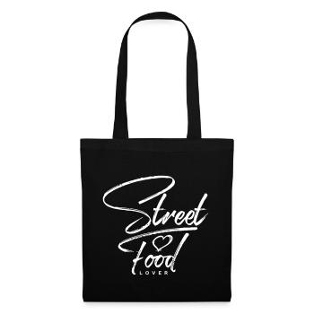 Streetfood Lover - Stoffbeutel - Schwarz - Vorne
