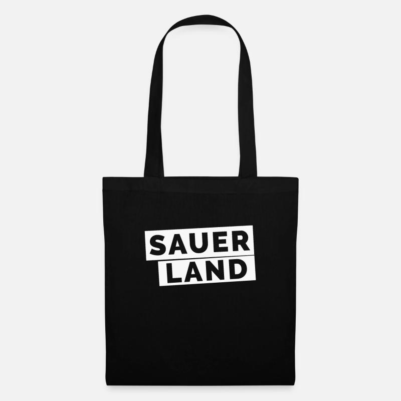 Sauerland - Stoffbeutel - Schwarz
