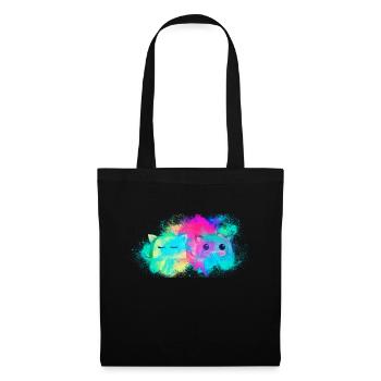 Bear Beast colorful - Tote Bag - black - Front