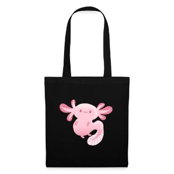 Axolotl - Tote Bag - black - Front