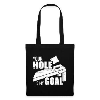 Cornhole - Sac en tissu - noir - Devant