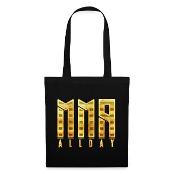 MMA - Kampfsport - mixed martial arts - Stoffbeutel - Schwarz - Vorne