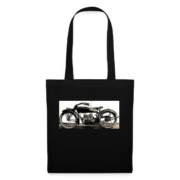 Motorcycle Classic Car - Tote Bag - black - Front