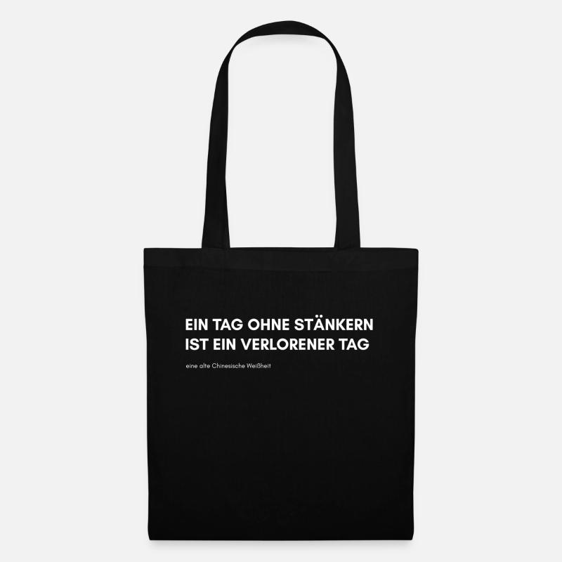 Stänkern - Stoffbeutel - Schwarz