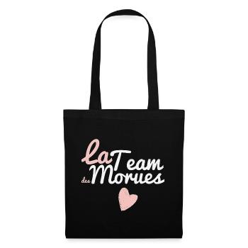 Das Team von Monues Rose - Stoffbeutel - Schwarz - Vorne