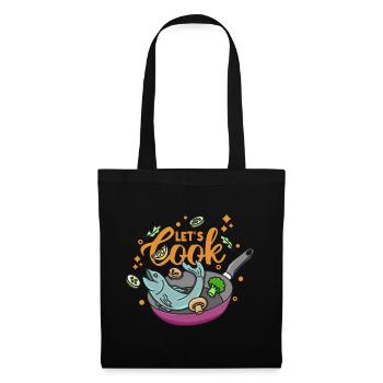 Let’s Cook - Tote Bag - black - Front