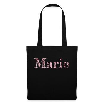 Name Marie Hübsch Rosa - Tote Bag - black - Front