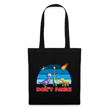 Dinos - Sac en tissu - noir - Devant
