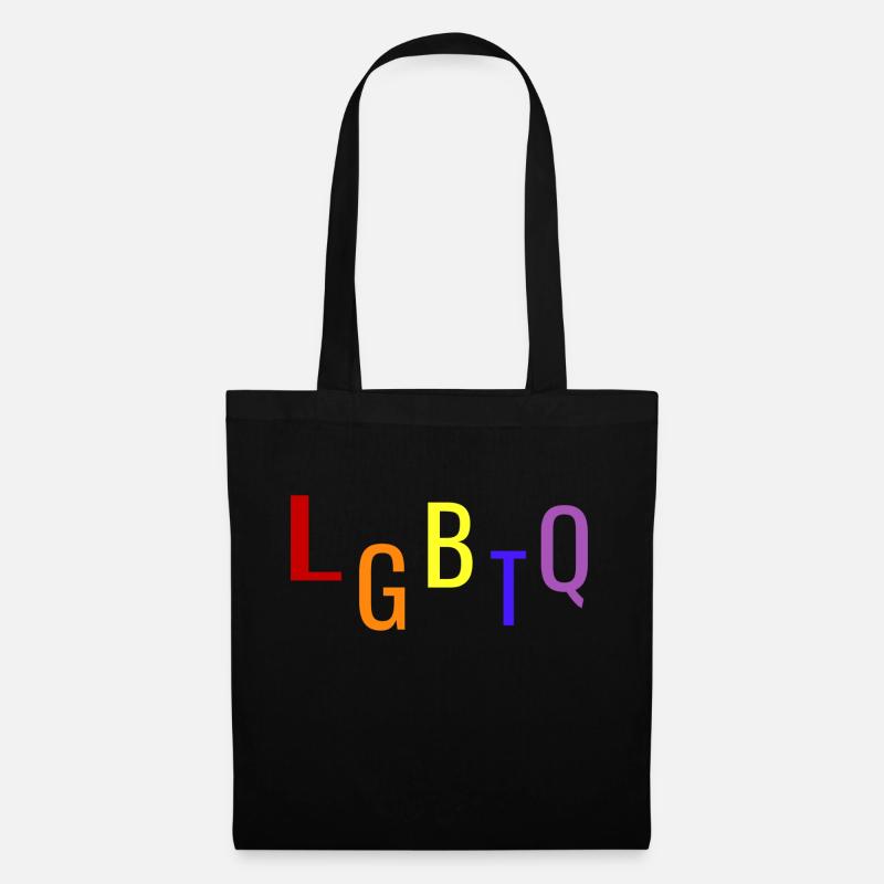 LGBTQ - Stoffbeutel - Schwarz