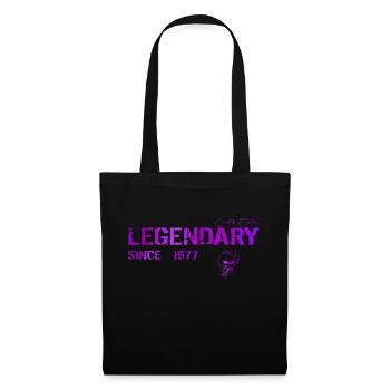 Légendaire depuis 1977 Cadeau - Sac en tissu - noir - Devant