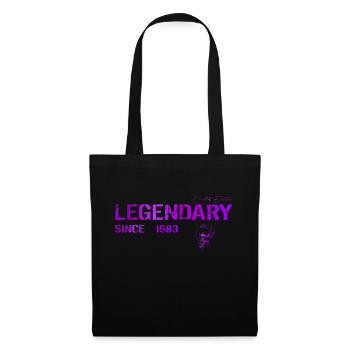 Legendary since 1983 Geschenk - Stoffbeutel - Schwarz - Vorne