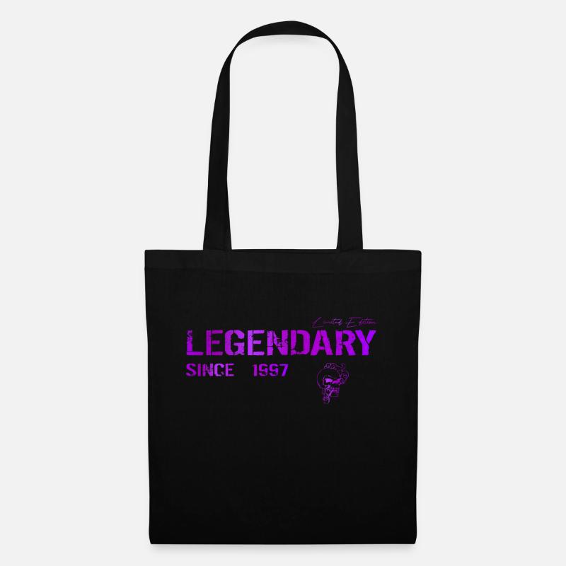 Legendary since 1997 Geschenk - Stoffbeutel - Schwarz