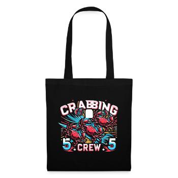 Crabbing Crew 12 - Stoffbeutel - Schwarz - Vorne
