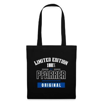 Edition Limitée 100% - Pasteur - Original - Sac en tissu - noir - Devant