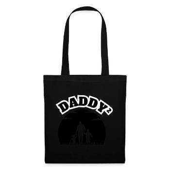 Daddy² Kid Boy Black - Tote Bag - black - Front