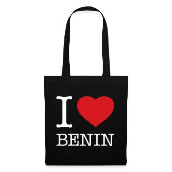 I LOVE BENIN - Tote Bag - black - Front