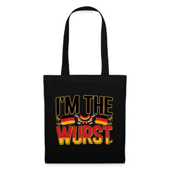I'm The Wurst 4 - Stoffbeutel - Schwarz - Vorne
