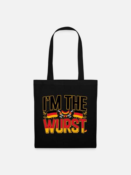 I'm The Wurst 4 - Stoffbeutel - Schwarz