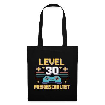 Manette débloquée niveau 30 - Sac en tissu - noir - Devant