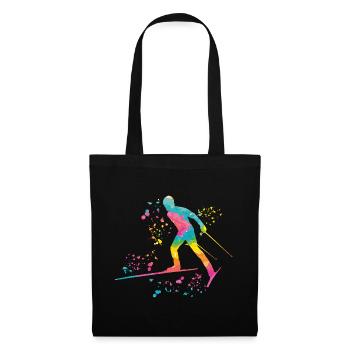 Ski de fond Ski de fond - Sac en tissu - noir - Devant
