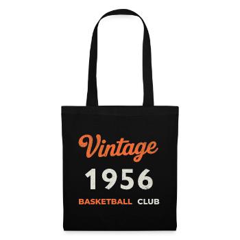 Vintage 1956 – Basketball Club Retro Birth Year - Tote Bag - black - Front